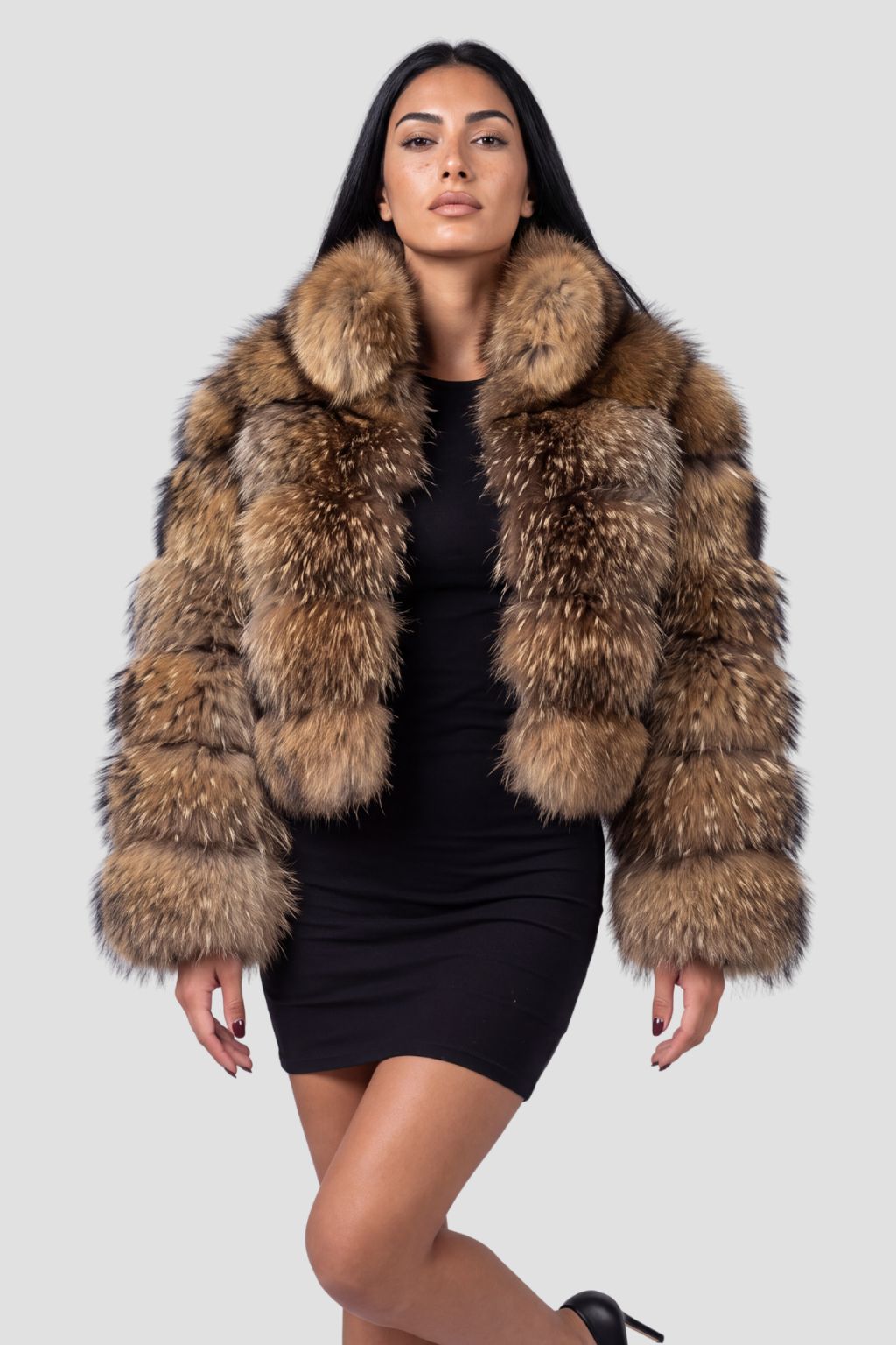 Manteau fourrure femme épais Héritage fourrure