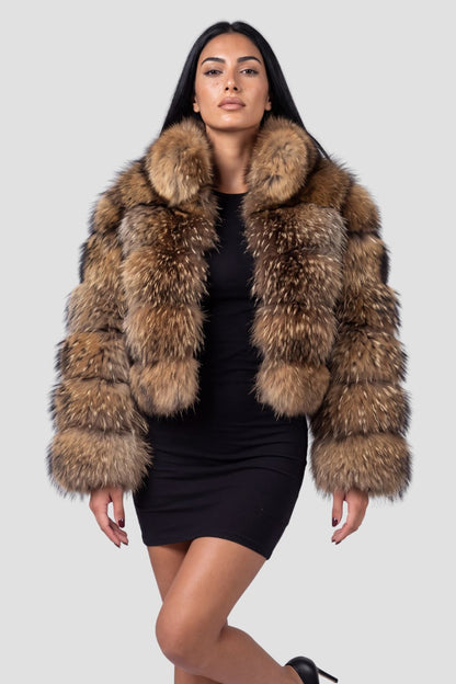 Manteau fourrure femme épais Héritage fourrure