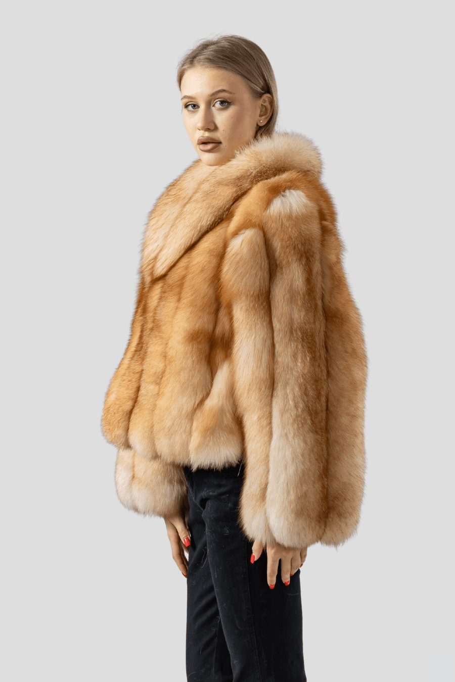 Manteau fourrure femme hiver Héritage fourrure