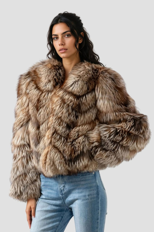 Manteau fourrure femme hiver Héritage fourrure