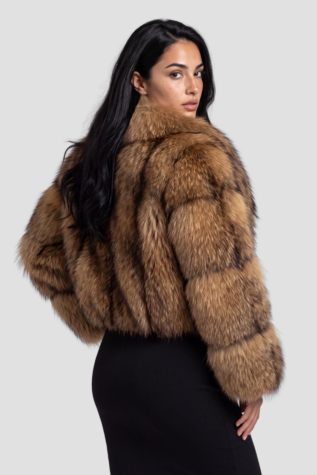 Manteau fourrure femme hiver Héritage fourrure
