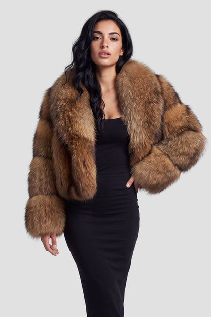 Manteau fourrure femme hiver Héritage fourrure