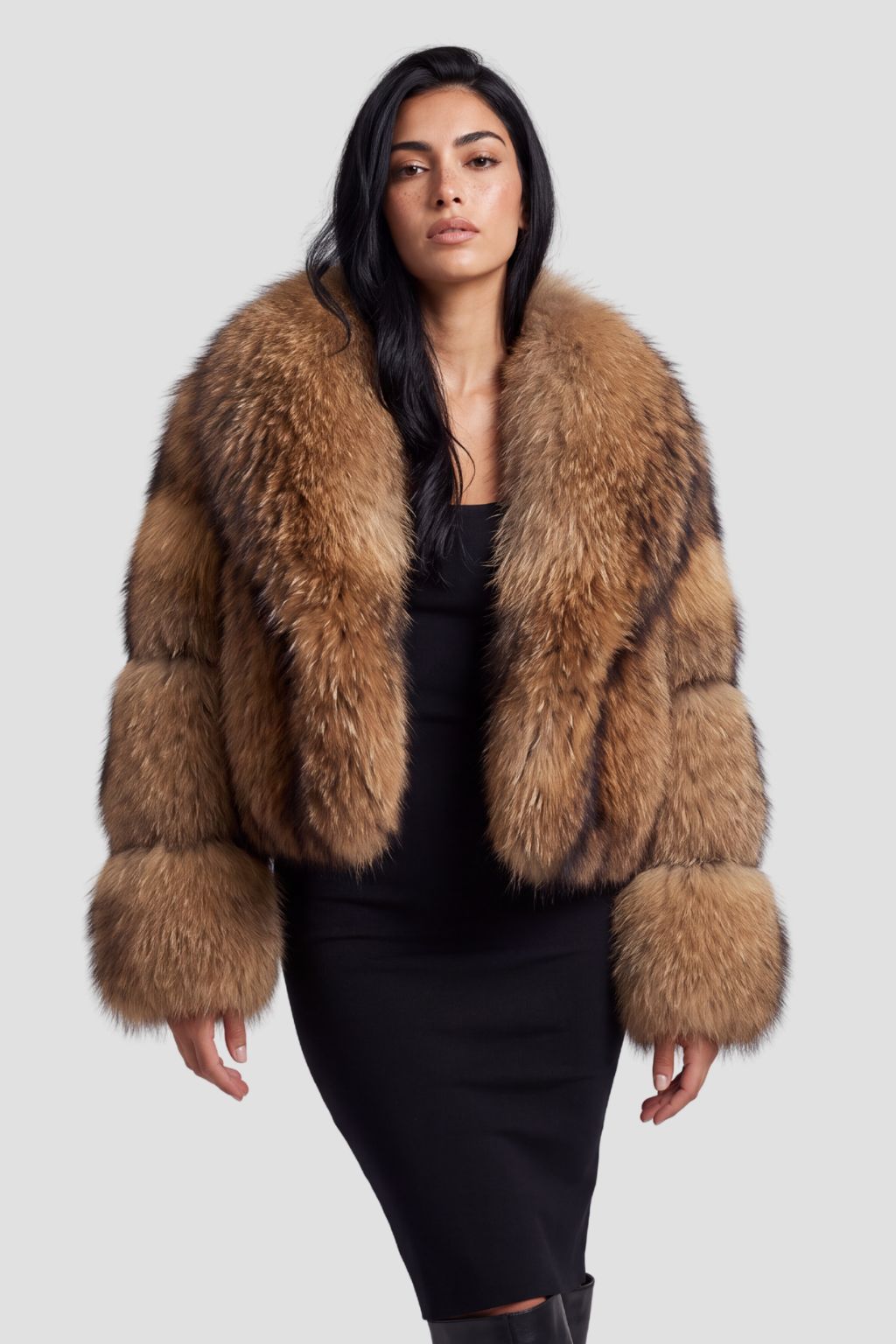 Manteau fourrure femme hiver Héritage fourrure
