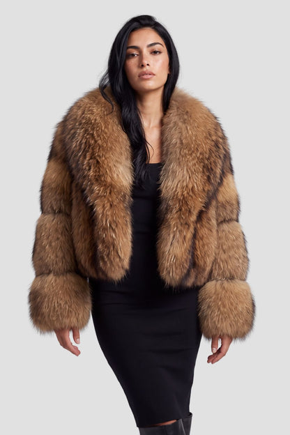 Manteau fourrure femme hiver Héritage fourrure