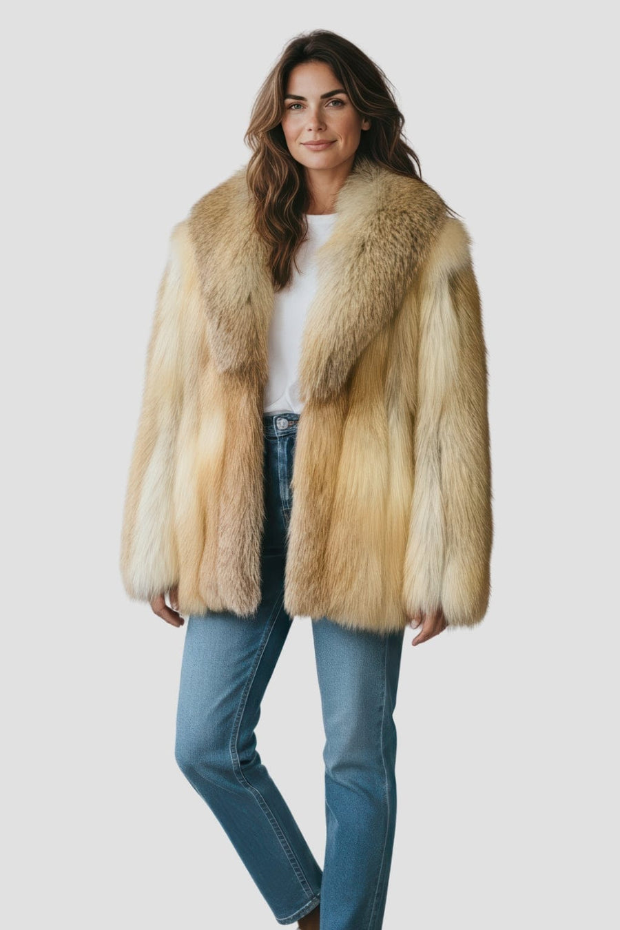 Manteau fourrure femme luxe Héritage fourrure