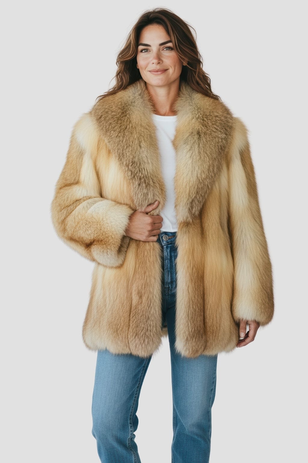 Manteau fourrure femme luxe Héritage fourrure