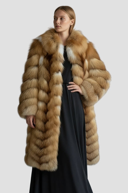Manteau fourrure femme luxe Héritage fourrure