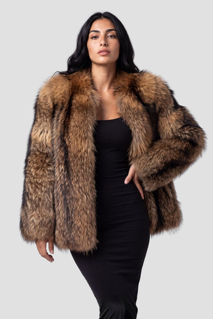 Manteau fourrure femme luxe Héritage fourrure