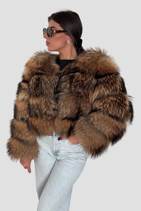 Manteau fourrure femme naturel Héritage fourrure