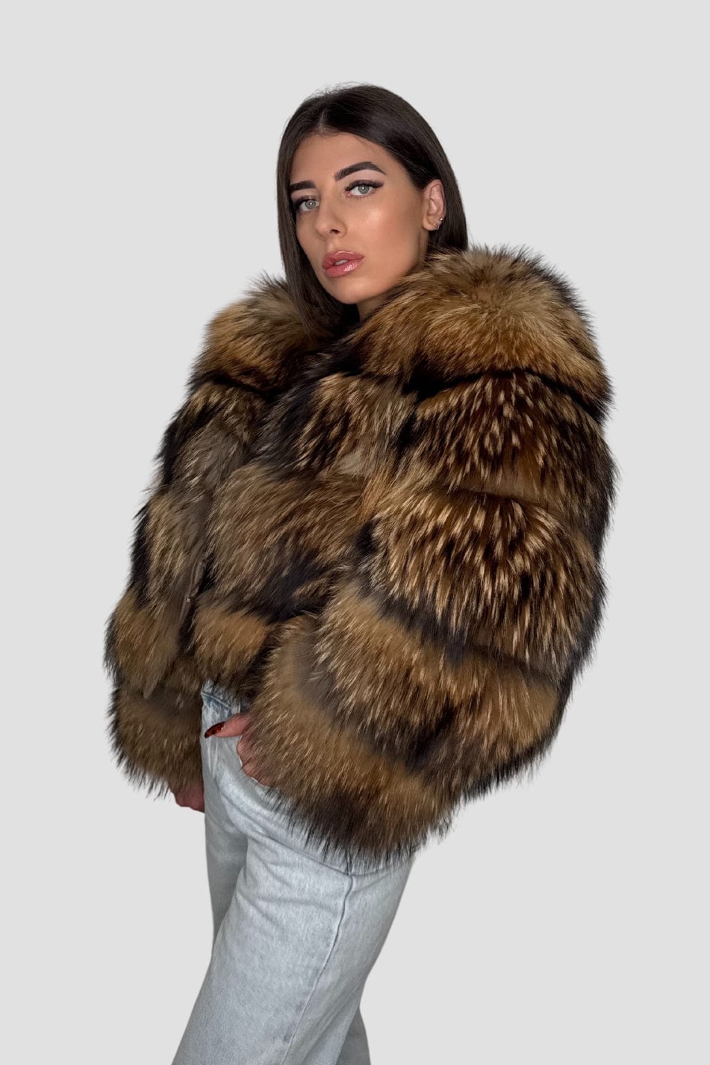 Manteau fourrure femme naturel Héritage fourrure