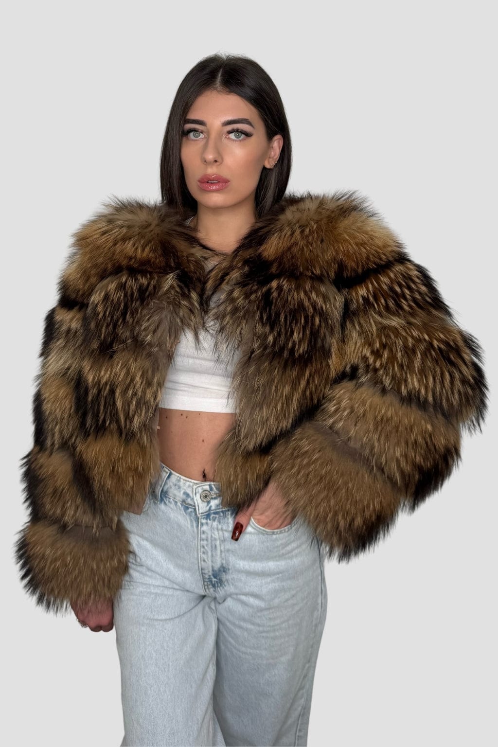 Manteau fourrure femme naturel Héritage fourrure