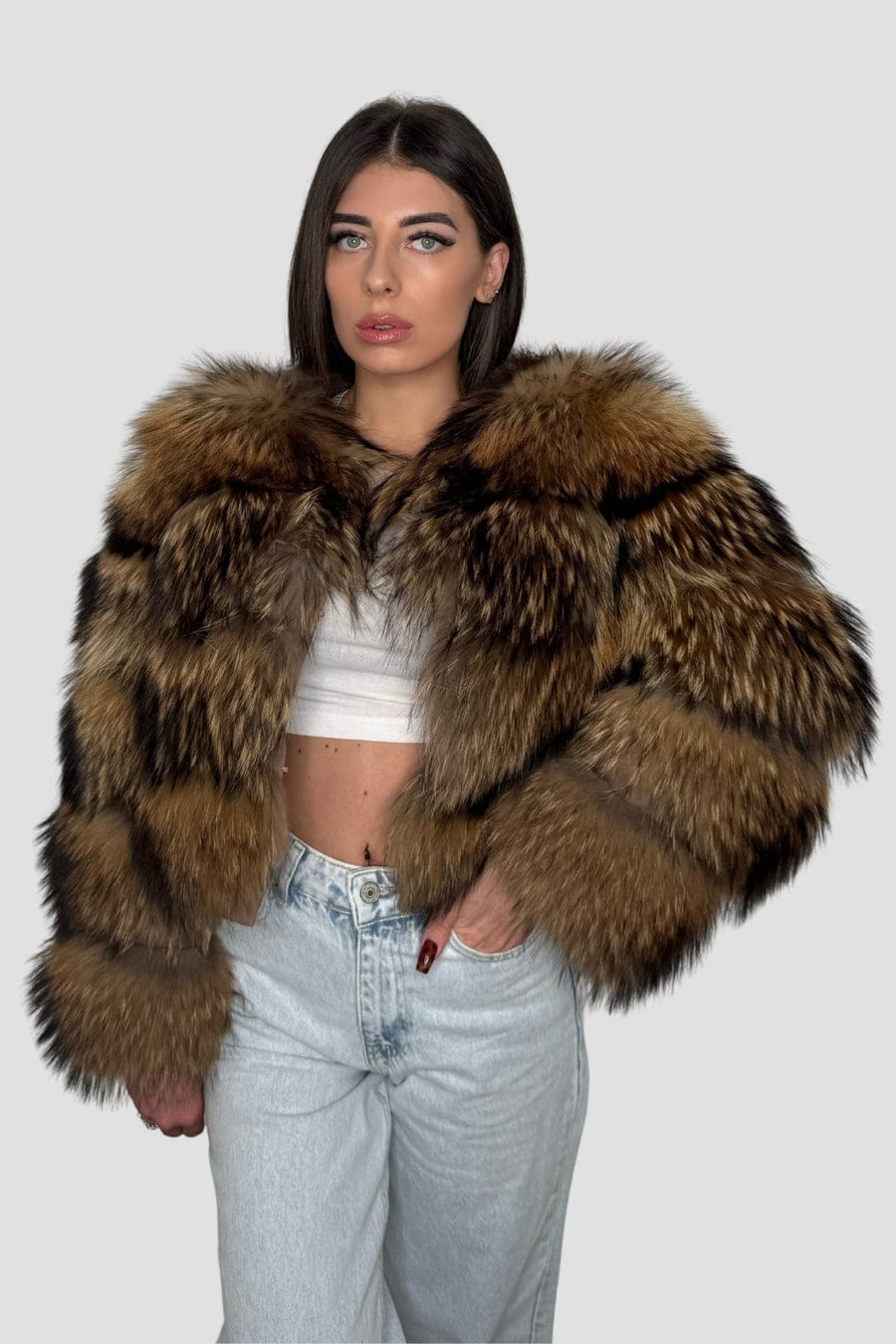 Manteau fourrure femme naturel Héritage fourrure