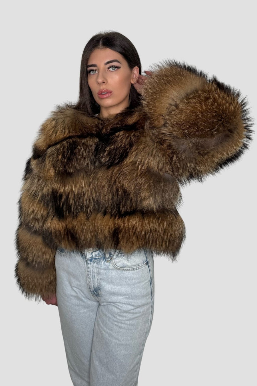 Manteau fourrure femme naturel Héritage fourrure