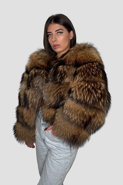 Manteau fourrure femme naturel Héritage fourrure