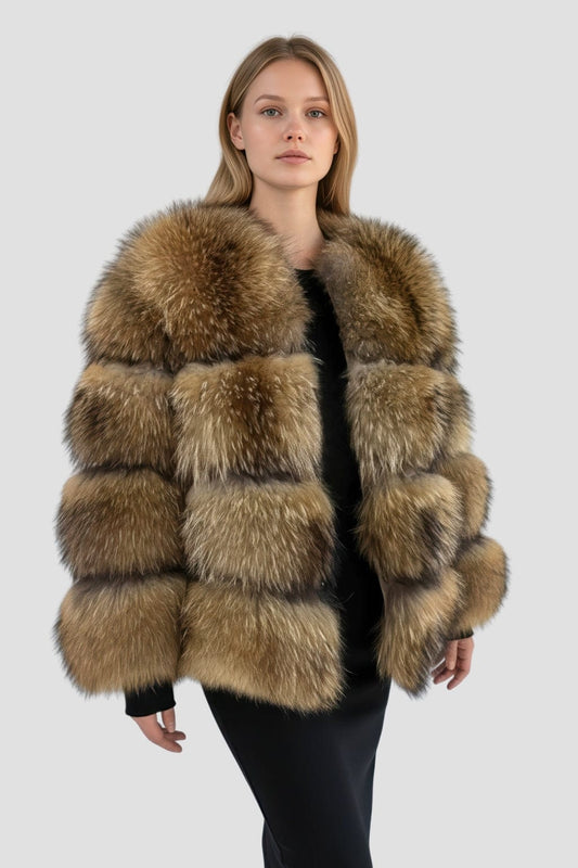 Manteau fourrure femme naturel Héritage fourrure