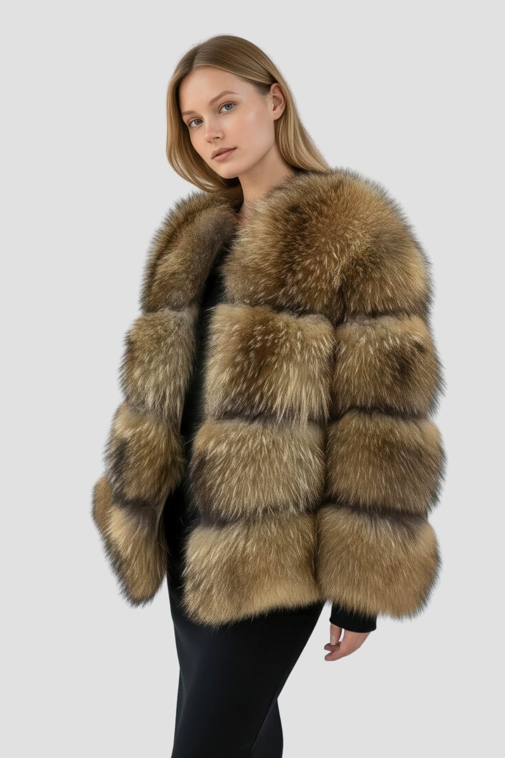 Manteau fourrure femme naturel Héritage fourrure