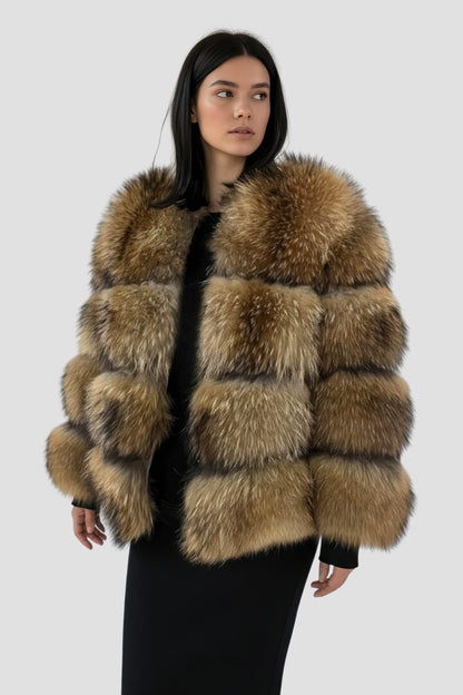 Manteau fourrure femme naturel Héritage fourrure