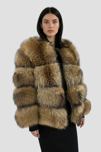 Manteau fourrure femme naturel Héritage fourrure