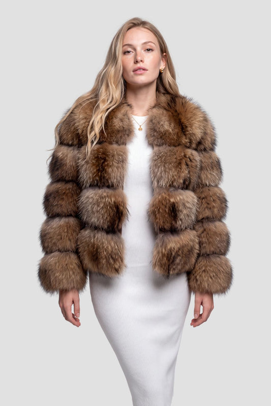 Manteau fourrure femme naturel Héritage fourrure