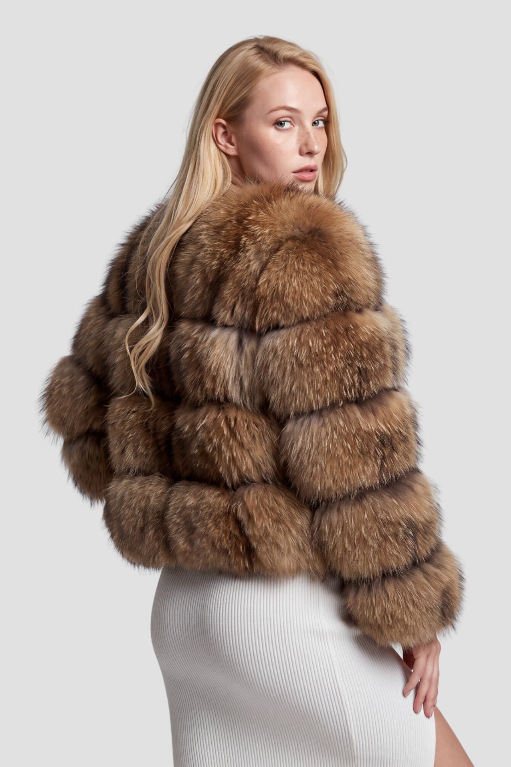 Manteau fourrure femme naturel Héritage fourrure