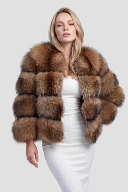 Manteau fourrure femme naturel Héritage fourrure