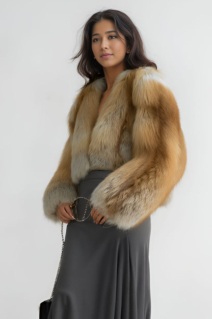 Manteau fourrure femme renard Héritage fourrure