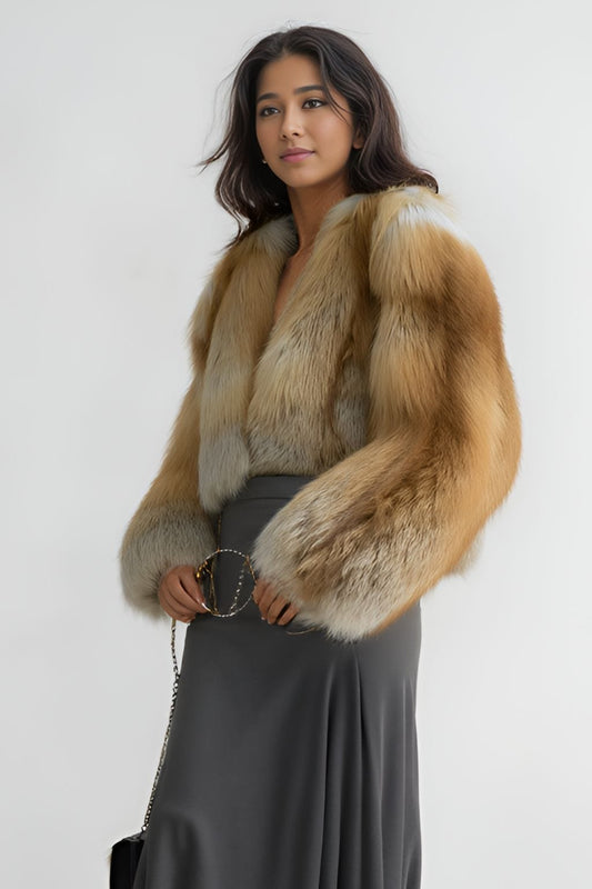 Manteau fourrure femme renard Héritage fourrure