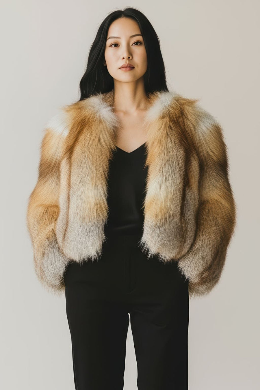 Manteau fourrure femme renard Héritage fourrure