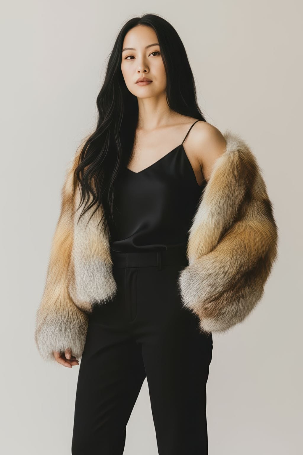 Manteau fourrure femme renard Héritage fourrure