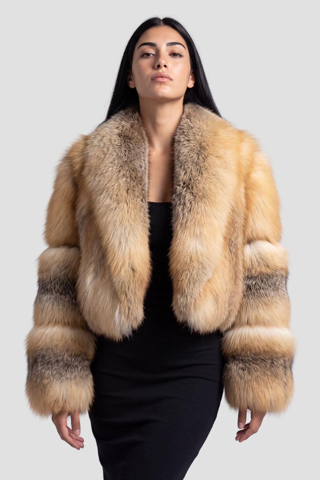 Manteau fourrure femme renard Héritage fourrure