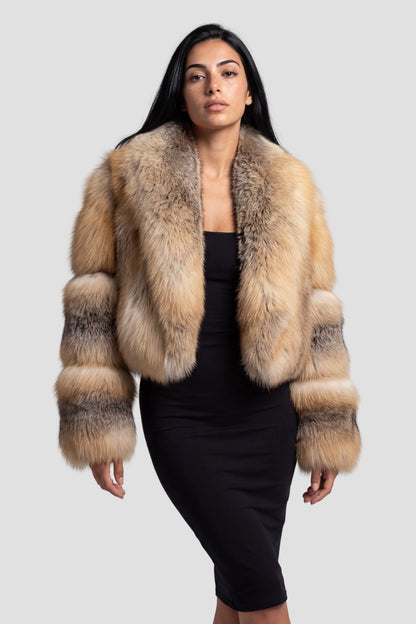 Manteau fourrure femme renard Héritage fourrure