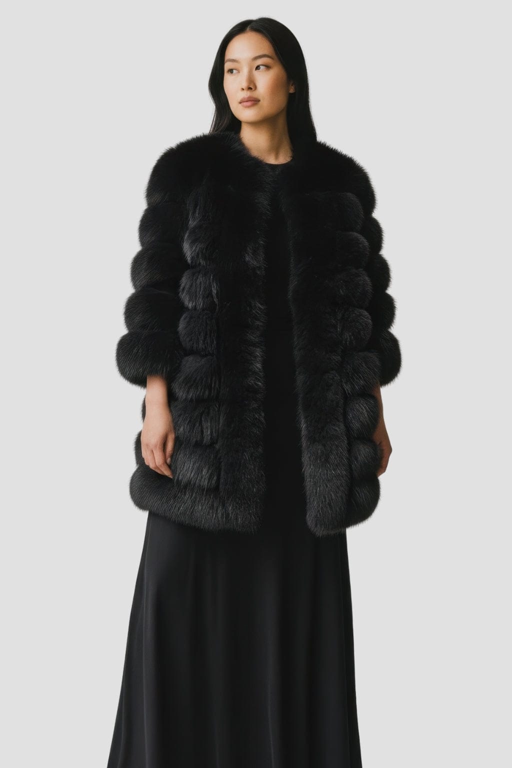 Manteau fourrure femme tendance Héritage fourrure