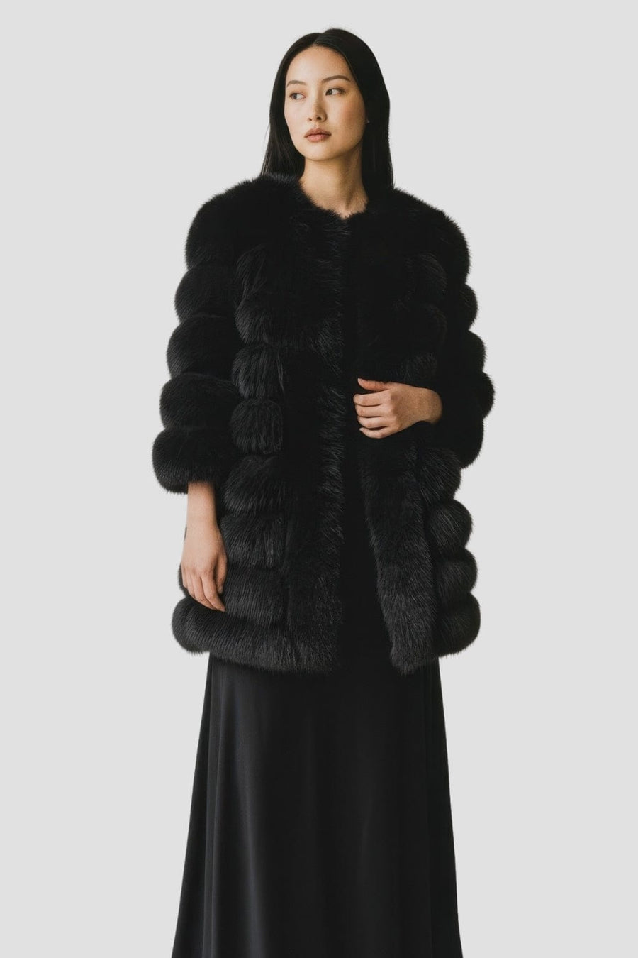 Manteau fourrure femme tendance Héritage fourrure