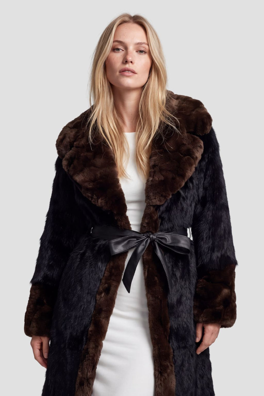 Manteau fourrure femme tendance Héritage fourrure