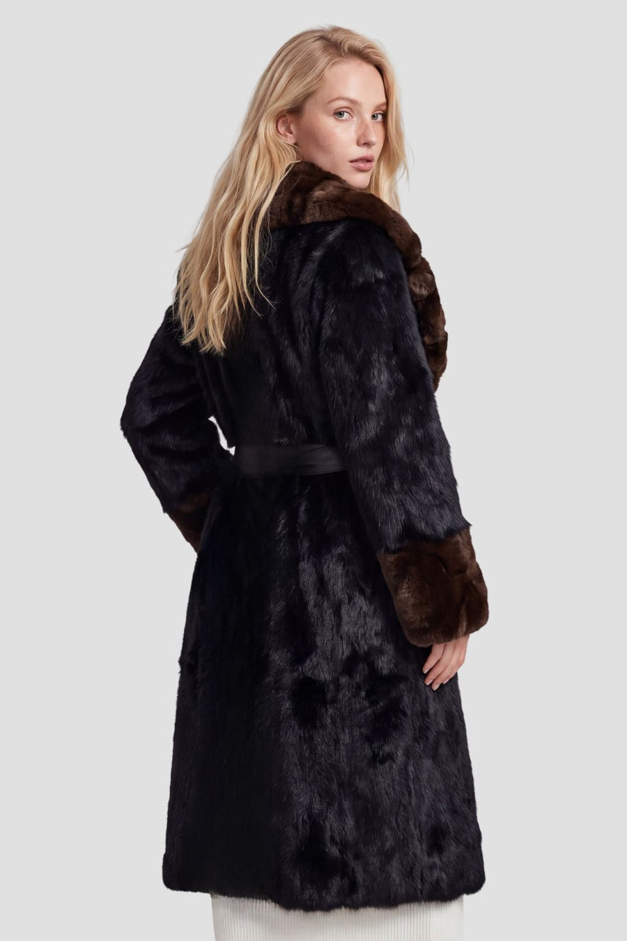 Manteau fourrure femme tendance Héritage fourrure