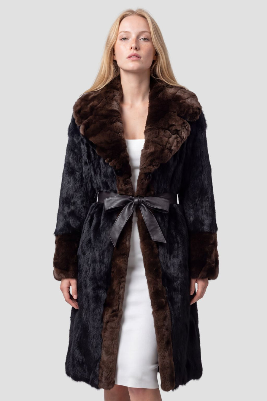 Manteau fourrure femme tendance Héritage fourrure