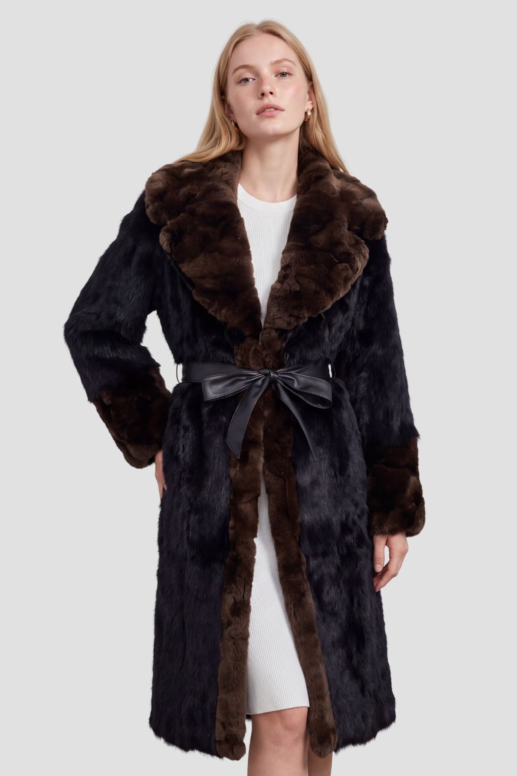 Manteau fourrure femme tendance Héritage fourrure