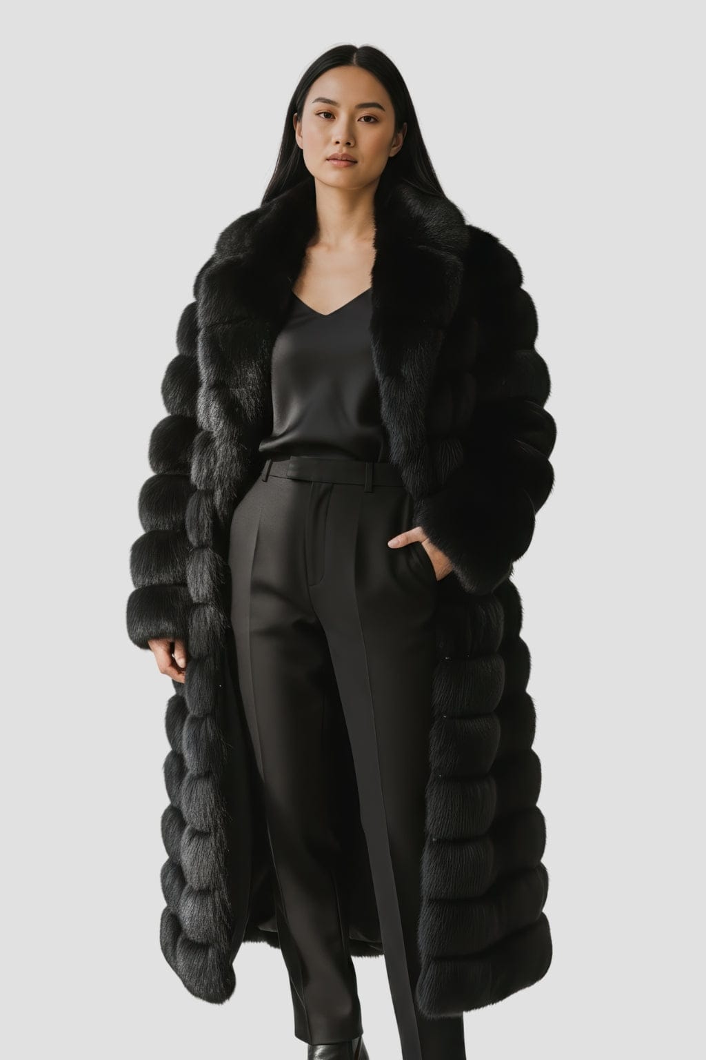 Manteau fourrure femme vintage Héritage fourrure