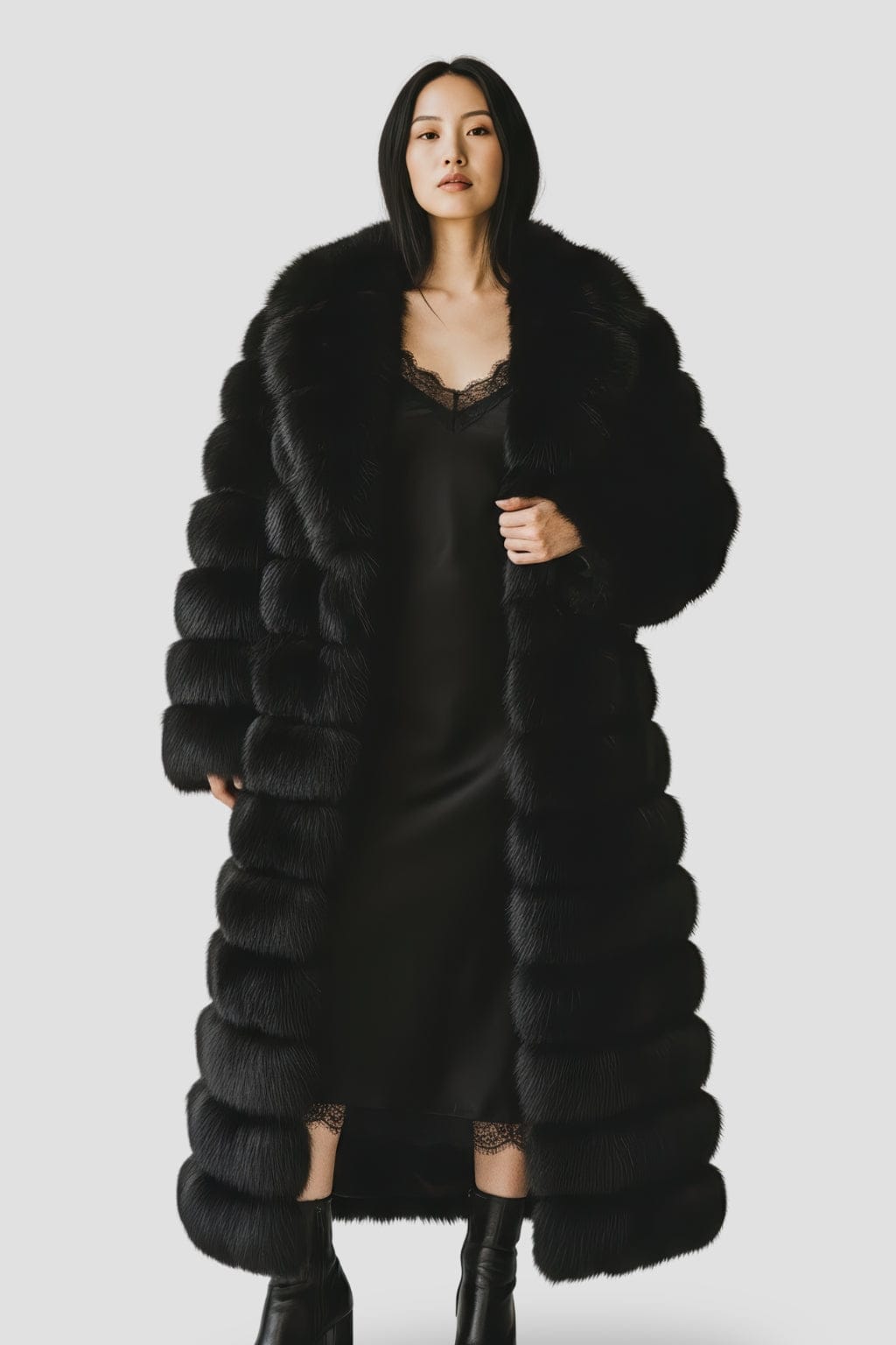 Manteau fourrure femme vintage Héritage fourrure