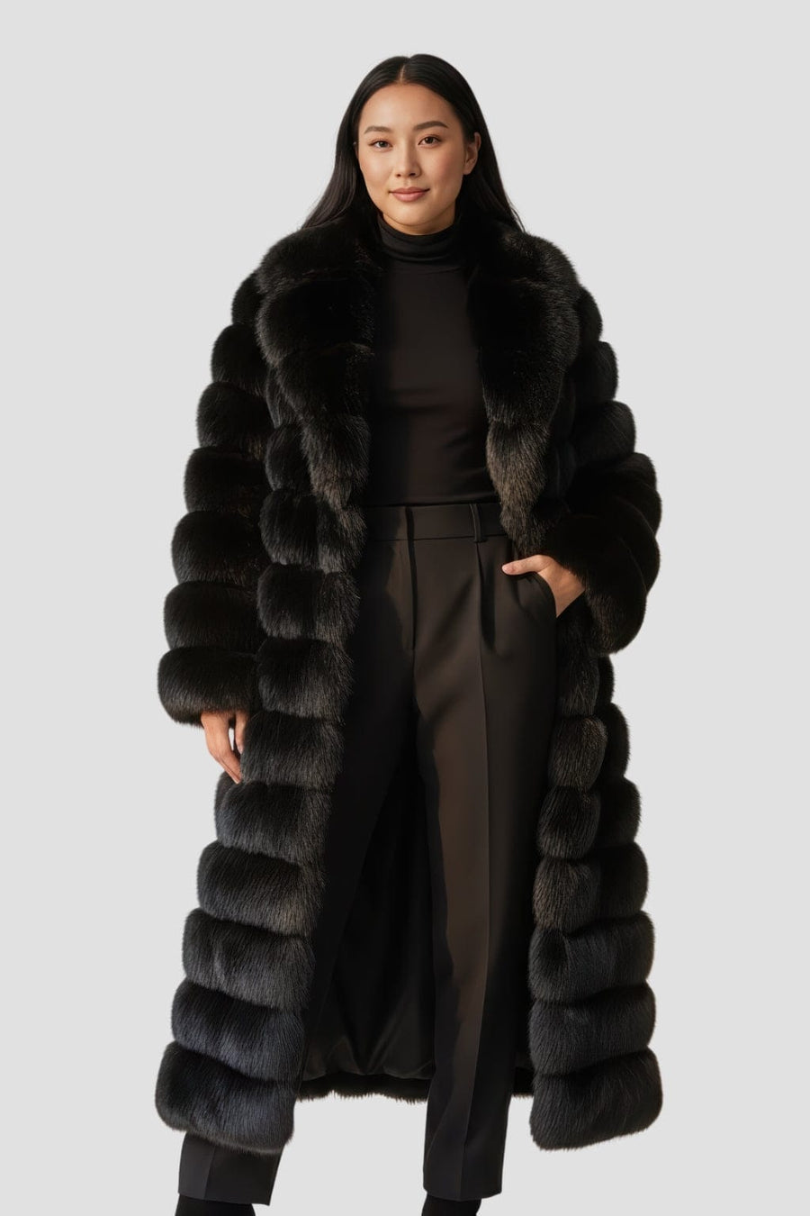 Manteau fourrure femme vintage Héritage fourrure