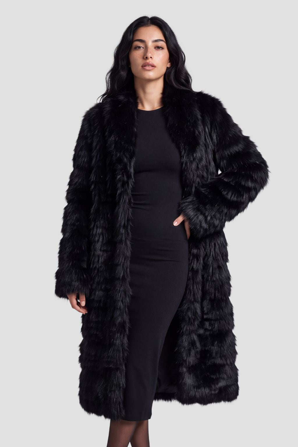 Manteau fourrure femme vintage Héritage fourrure
