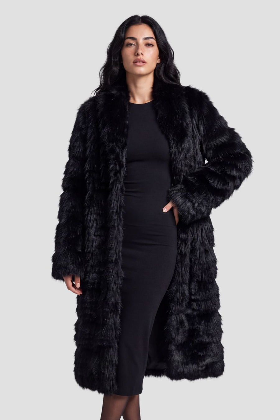 Manteau fourrure femme vintage Héritage fourrure