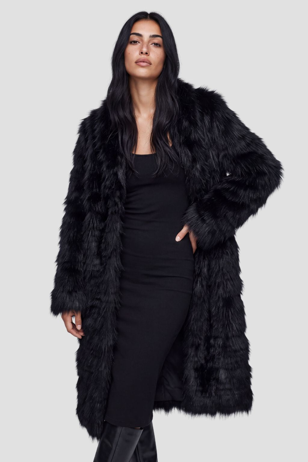 Manteau fourrure femme vintage Héritage fourrure
