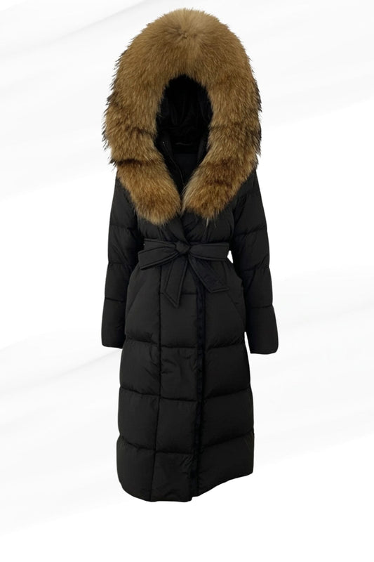 Parka à capuche en fourrure naturelle Héritage fourrure