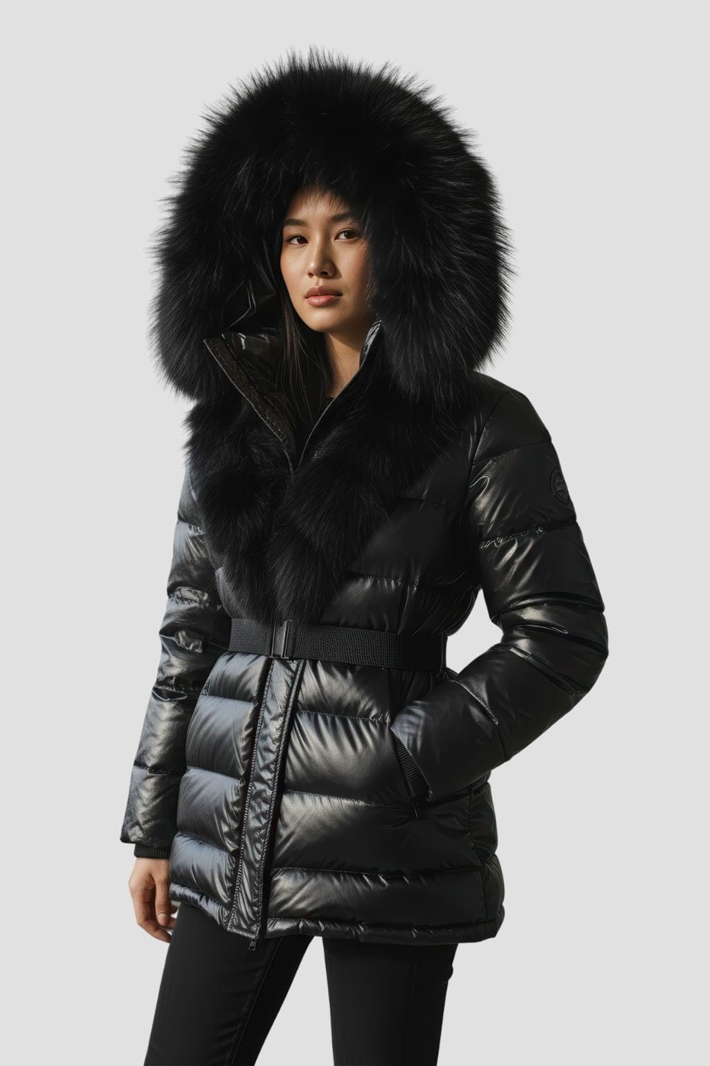 Parka fourrure femme bubble Héritage fourrure