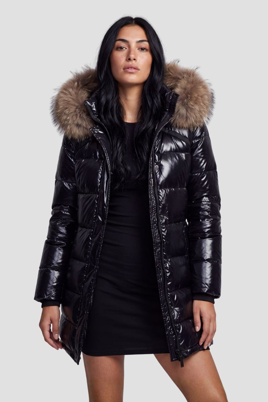 Parka fourrure femme bubble Héritage fourrure