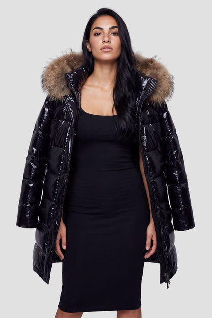 Parka fourrure femme bubble Héritage fourrure