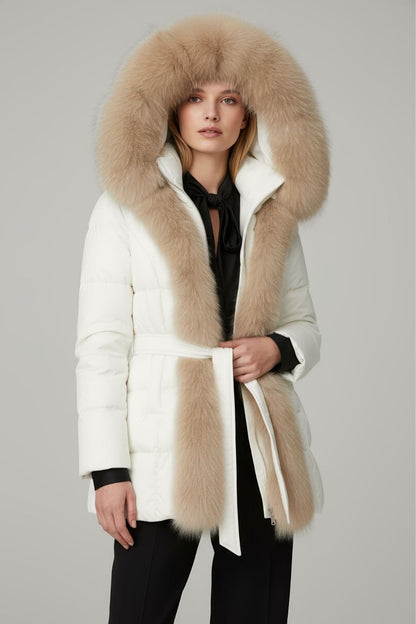 Parka fourrure femme chaude Héritage fourrure