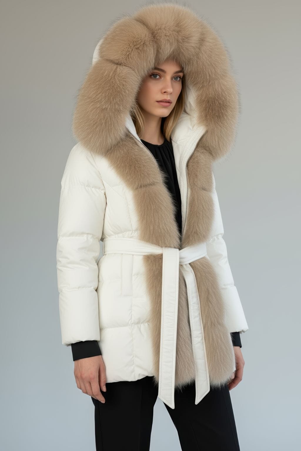 Parka fourrure femme chaude Héritage fourrure