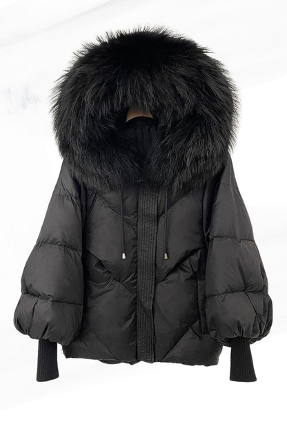 Parka fourrure femme courte Héritage fourrure